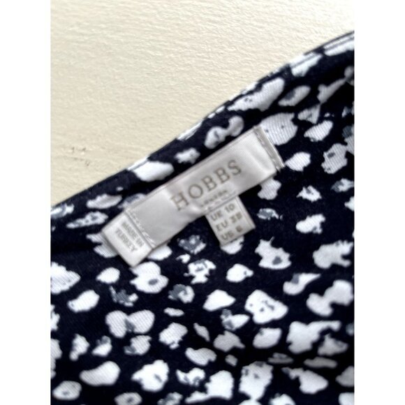Hobbs London Printed Wrap Dress 6 - Picture 4 of 4